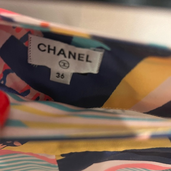 CHANEL Colorful Women's Shorts xs rare - Picture 3 of 9